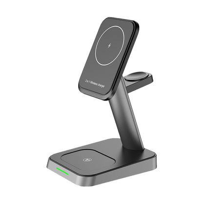 Mobile Phone Vertical Wireless Charger Watch Wireless Charger Mobile Phone Wireless Three-in-one Charger