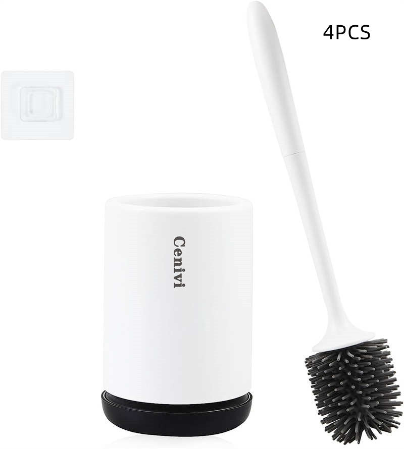 Home Fashion Simple Toilet Cleaning Brush Set